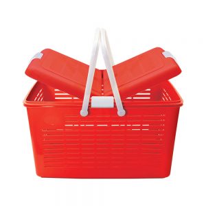 Carry Plastic Basket Red